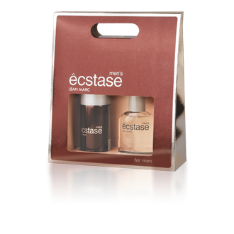 Jean Marc Ecstase Men's Gift Set: Aerosol Deodorant 150 mL & Aftershave Lotion 100 mL