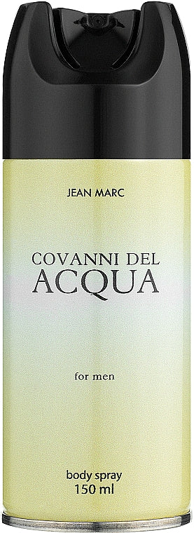 Jean Marc Giovanni Del Acqua Men's Deodorant Spray, 150 mL