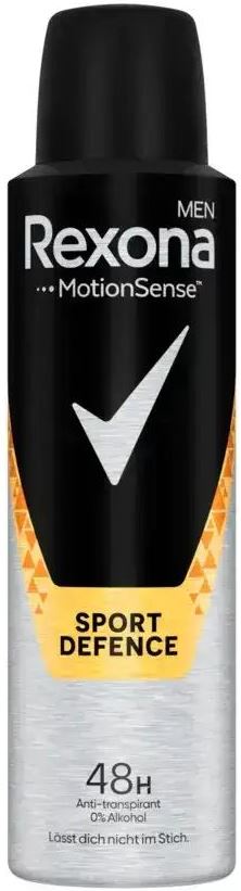 Rexona Sport Defence Men's Antiperspirant Deodorant, 150 mL