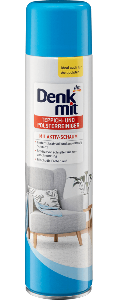 Denkmit Active Foam Carpet & Upholstery Cleaner, 600 mL