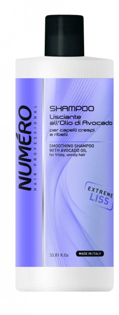 Numero Smoothing with Avocado Oil Shampoo, 1000 mL