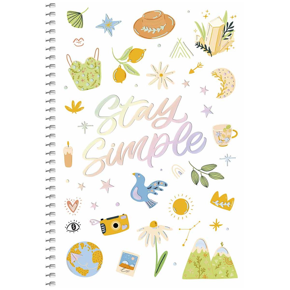 Shkoliaryk A5-SC-080-6094K A5 Spiral Notebook, 80 Sheets - Image 3
