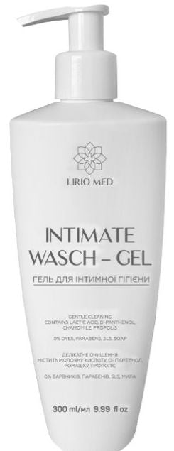 Lirio Med Intimate Hygiene Gel, 300 mL