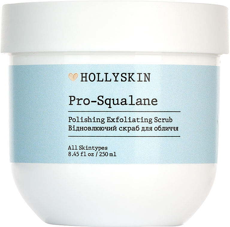 Hollyskin Pro-Squalane Restorative Face Scrub, 250 mL