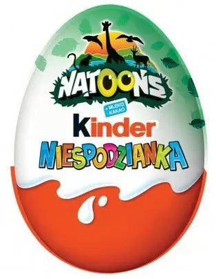 Kinder Surprise Natoons Chocolate Egg, 20 g
