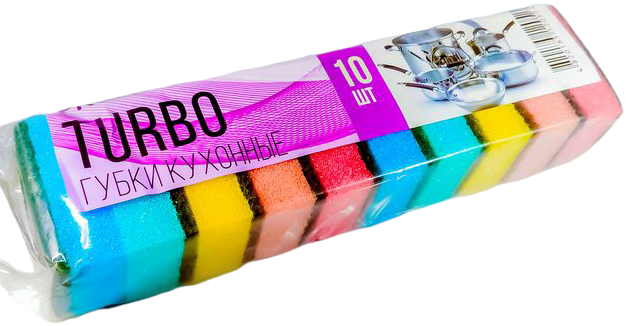 Profit Turbo Kitchen Sponges, 10 pcs