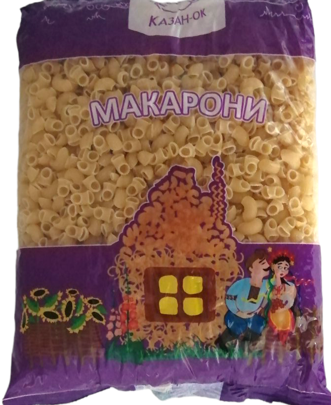 Kazan-ok Ridged Elbow Pasta, 800 g