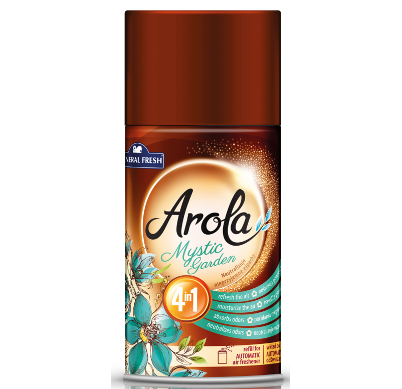 Arola Mystic Garden Automatic Air Freshener Refill, 250 mL