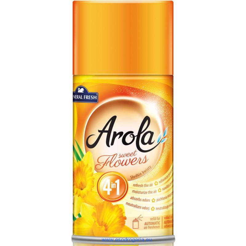 Arola Sweet Flowers Automatic Air Freshener Refill, 250 mL