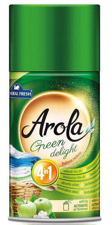 Arola Green Delight Automatic Air Freshener Refill, 250 mL