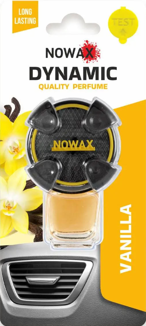 Nowax NX07784 Dynamic Vanilla Vent Clip Car Air Freshener