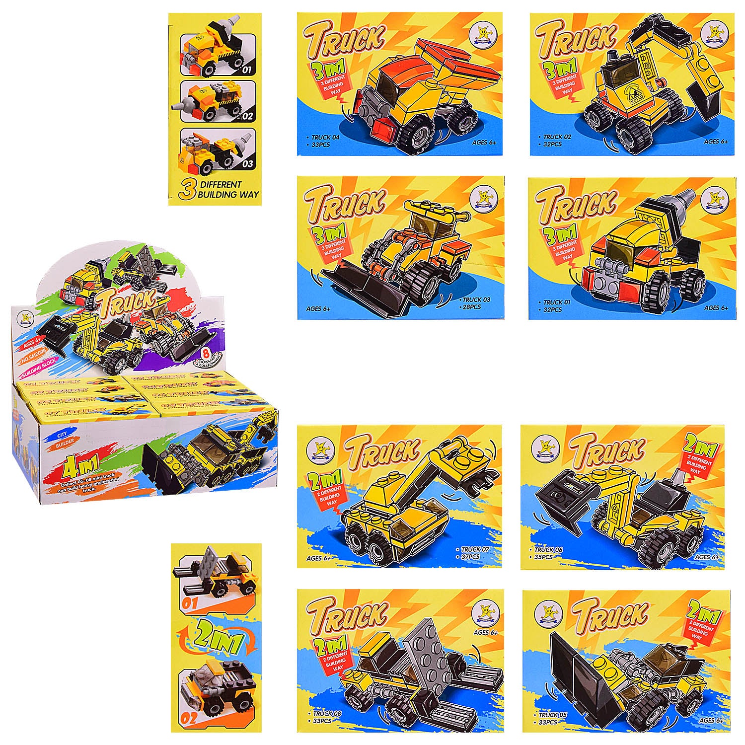 SM200B Construction Equipment Building Set - Image 2