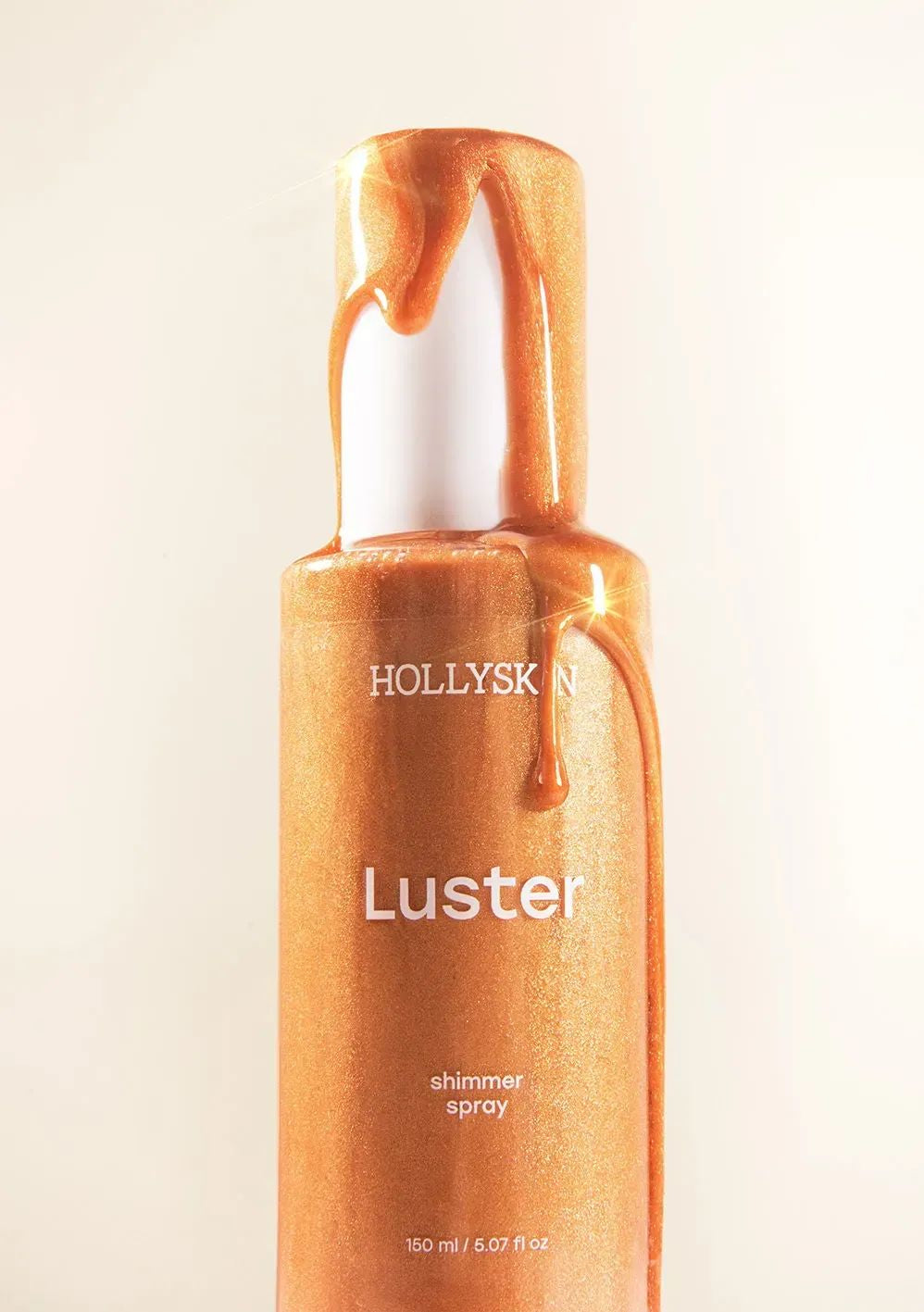 Hollyskin Luster Bronze Body Shimmer Spray, 150 mL - Image 3