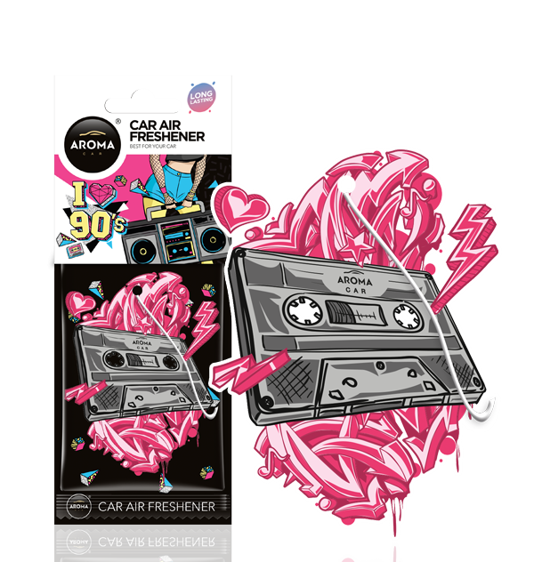 Aroma Car Back To The 90S Car Air Freshener