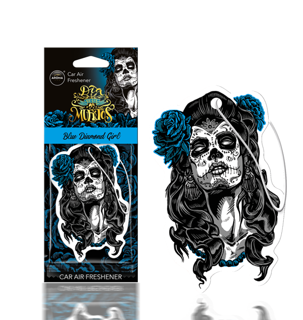Aroma Car Blue Diamond Girl Car Air Freshener