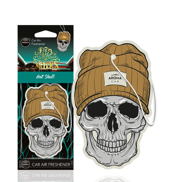Aroma Car Hat Skull Car Air Freshener