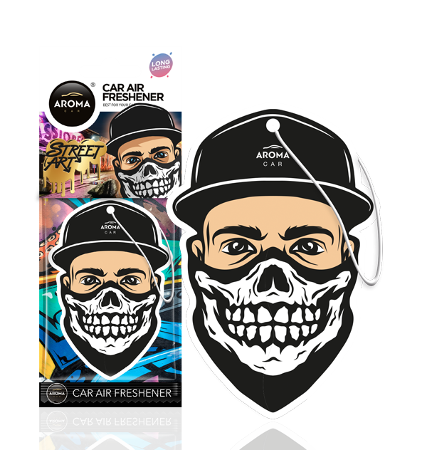 Aroma Car Street Art Jaw Car Air Freshener