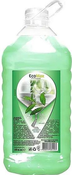 EcoMax Balsam & Tea Tree Oil Dishwashing Liquid, 5 L