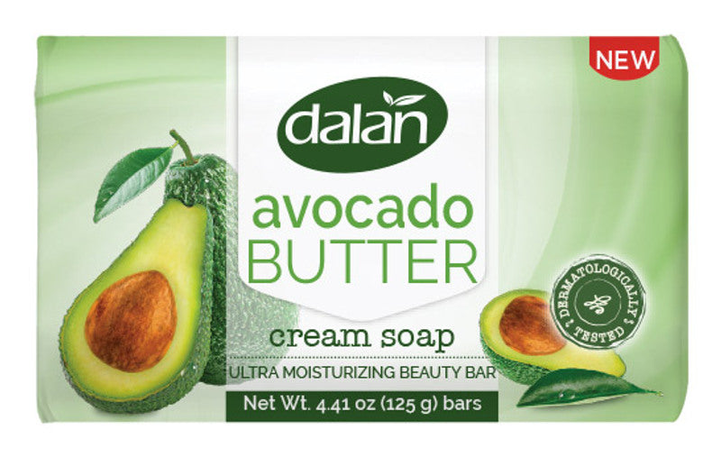 Dalan Cream with Avocado Bar Soap, 125 g