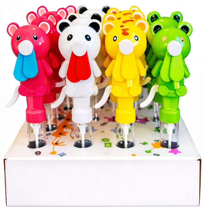 Animal Soap Bubbles with Manual Fan (Price per 1 pc)