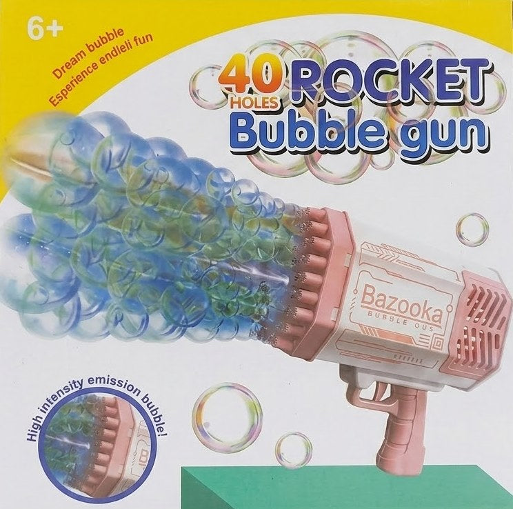 Big Kids Bubble Gun BIGBB064 Pink