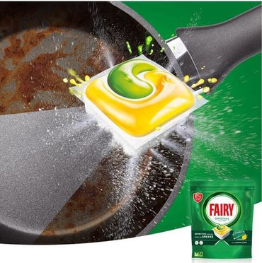 Fairy Original All in One Lemon Dishwasher Tablets, 100 pcs (Price per 1 pc) - Image 2