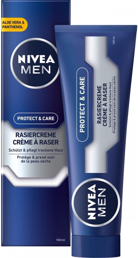 Nivea Shaving Cream Men Protect & Care 100 mL