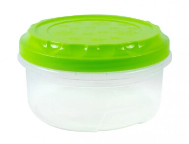 Premium Plastic Dry Food Storage Jar, 0.5 L