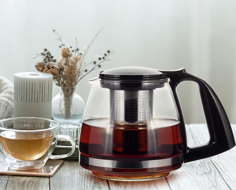 Ofenbach NB100614S Glass Teapot with Removable Infuser, 750 mL - Image 4