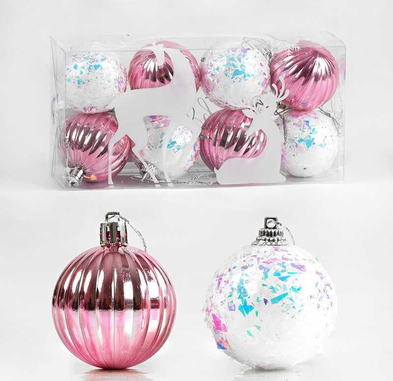 D 35865 Christmas Ball Ornaments, 4.5 cm, 8 pcs