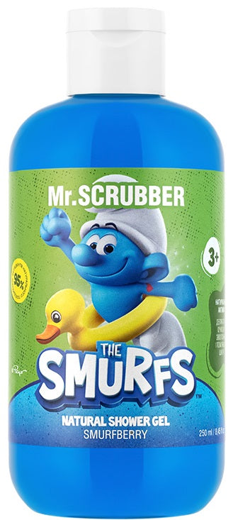 Mr. Scrubber The Smurfs Smurfberry Kids' Shower Gel, 250 mL