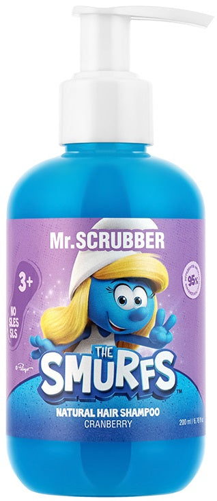 Mr. Scrubber The Smurfs Cranberry Kids' Shampoo, 200 mL