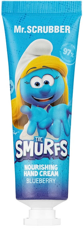Mr. Scrubber The Smurfs Blueberry-Scented Kids' Nourishing Hand Cream, 30 mL