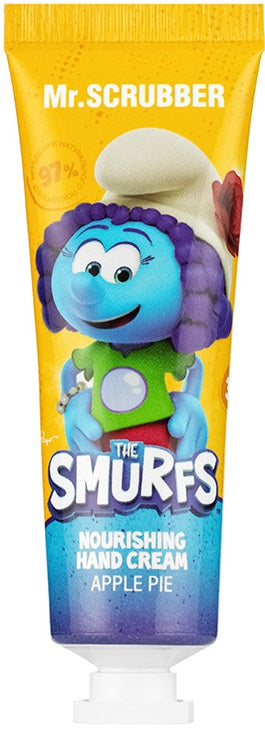 Mr. Scrubber The Smurfs Apple Pie-Scented Kids' Nourishing Hand Cream, 30 mL