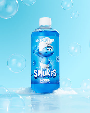 Mr. Scrubber The Smurfs Smurfberry Kids' Bath Foam, 400 mL - Image 2