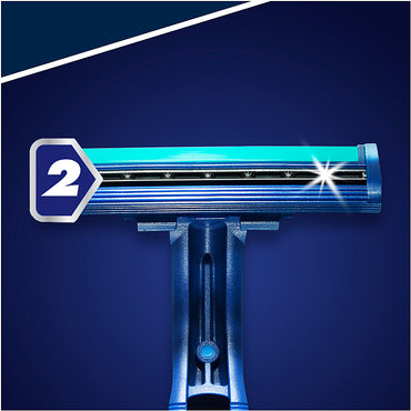 Gillette Blue II Plus Disposable Razors - Image 2