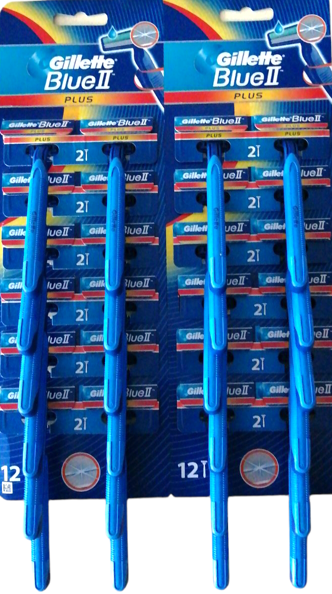 Gillette Blue II Plus Disposable Razors - Image 4