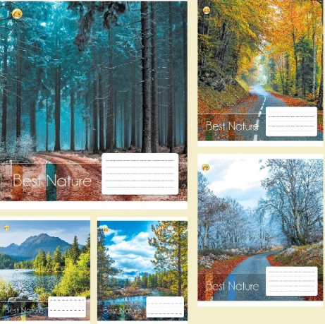 Tetrada Ruled Notebook, 24 Sheets, Assorted - Image 3