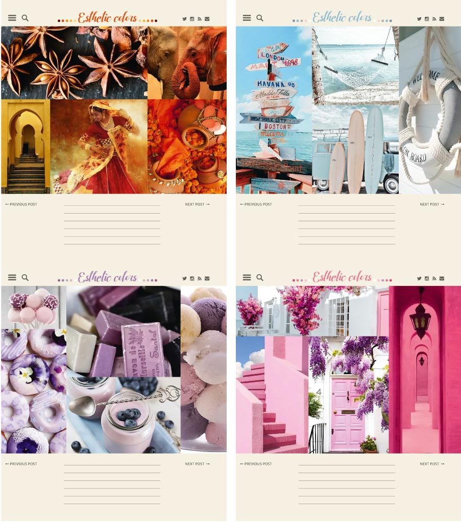 Polihrafist Grid Notebook, 36 Sheets, Assorted Designs - Image 3