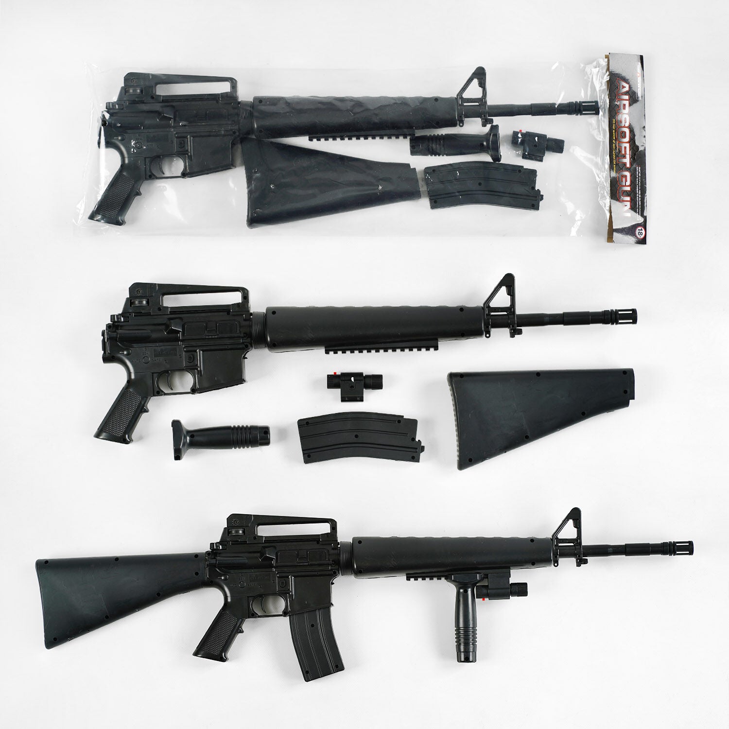 M 41-1 Toy Blaster with Laser Sight & Balls