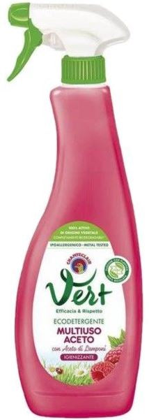 Chante Clair Vert Raspberry Vinegar All-Purpose Cleaner Spray, 625 mL