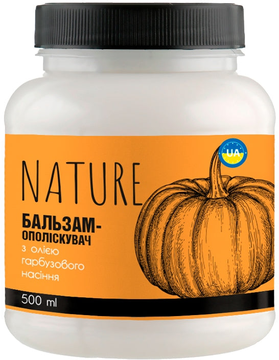 Bioton Nature Pumpkin Seed Oil Hair Balm & Conditioner, 500 mL