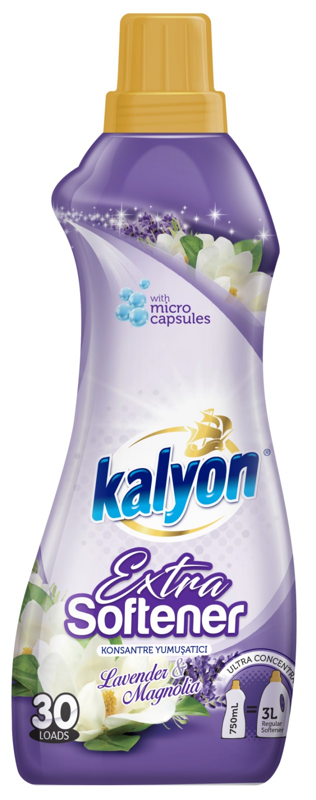 Kalyon Lavender & Magnolia Fabric Softener, 750 mL
