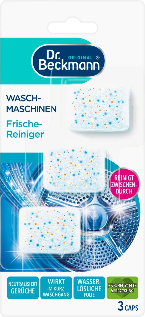 Dr. Beckmann Washing Machine Cleaner Tablets, 3 x 20 g