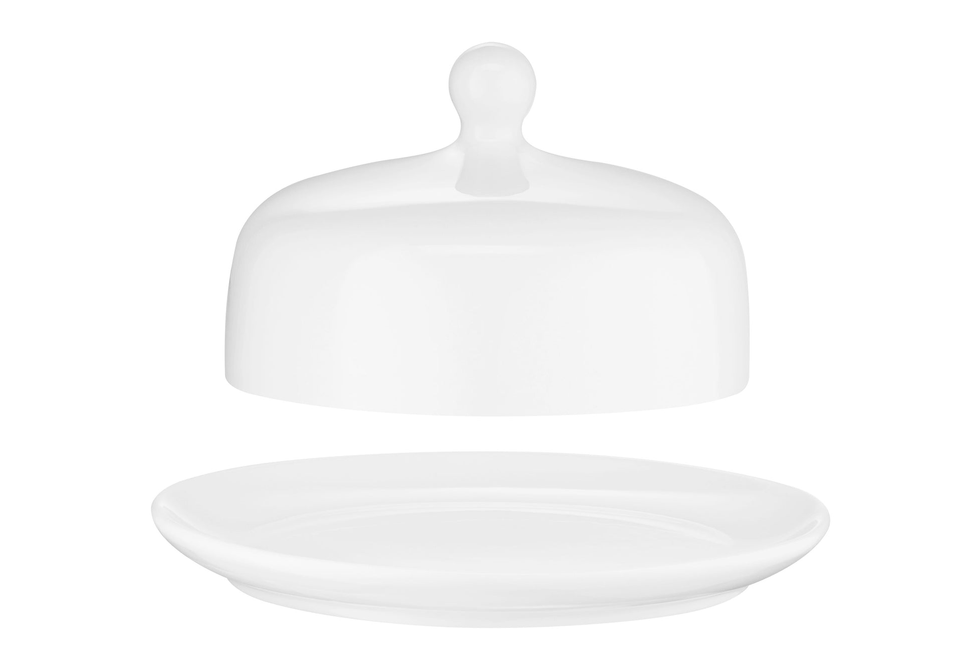 Ardesto Imola AR3539I Porcelain Butter Dish, 15 x 9 cm - Image 2
