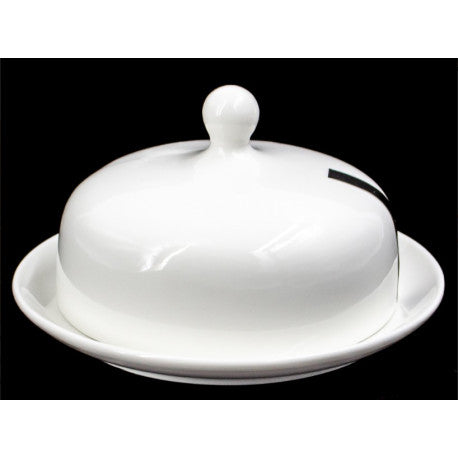 Ardesto Imola AR3539I Porcelain Butter Dish, 15 x 9 cm - Image 3
