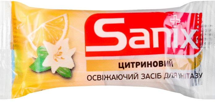Sanix Citrus Toilet Rim Block Refill, 35 g