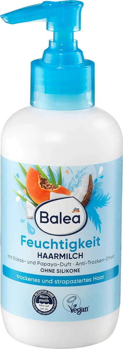 Balea Moisturizing Leave-In Hair Milk, 200 mL