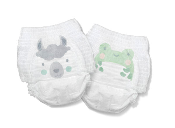 Kit & Kin Size 8 Baby Pull-Up Diaper Pants, 19+ kg, 14 pcs - Image 2