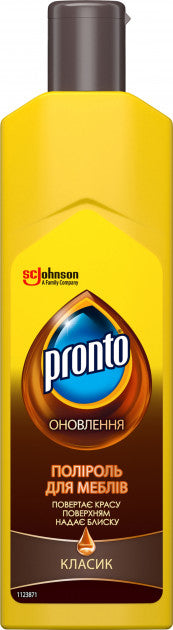 Pronto Cream Classic Furniture Polish, 300 mL